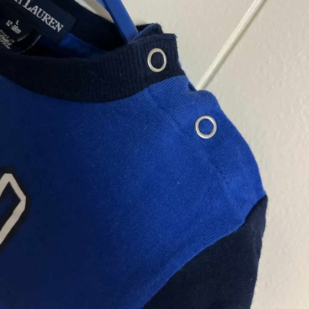Ralph Lauren Infant Baby Long Sleeve Shirt 12 - 18 months